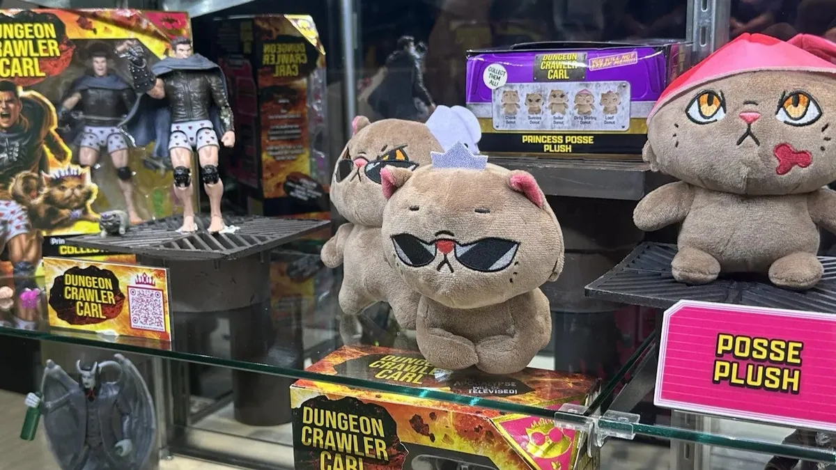 princess donut plushes debut at nycc with dungeon crawler carl figures