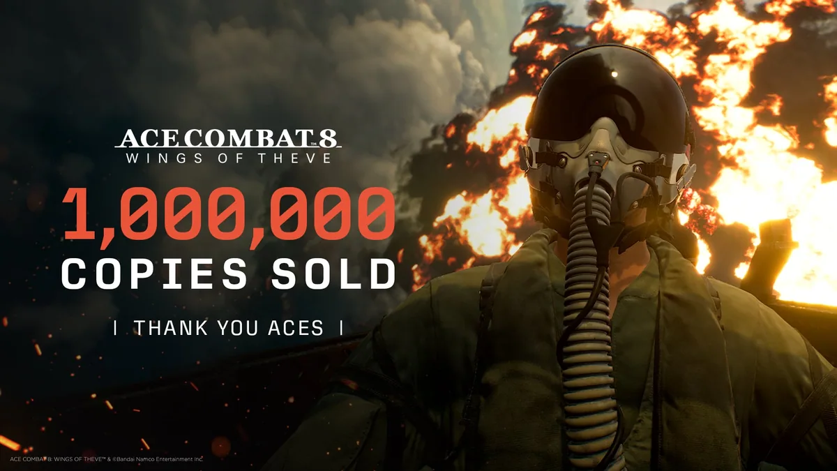 ace combat 8 breaks series sales record