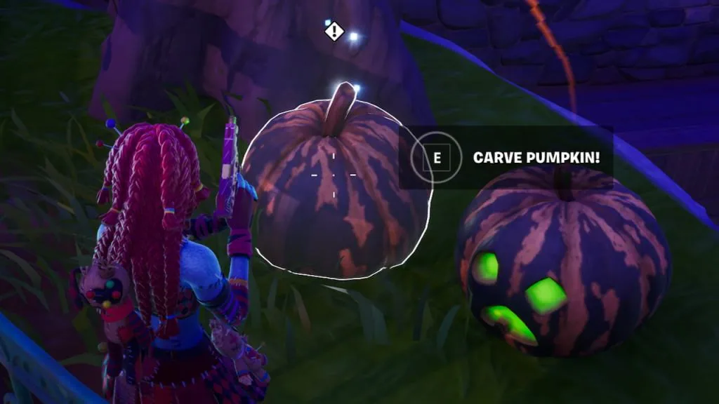 Fortnite adds pumpkin carving in Halloween event