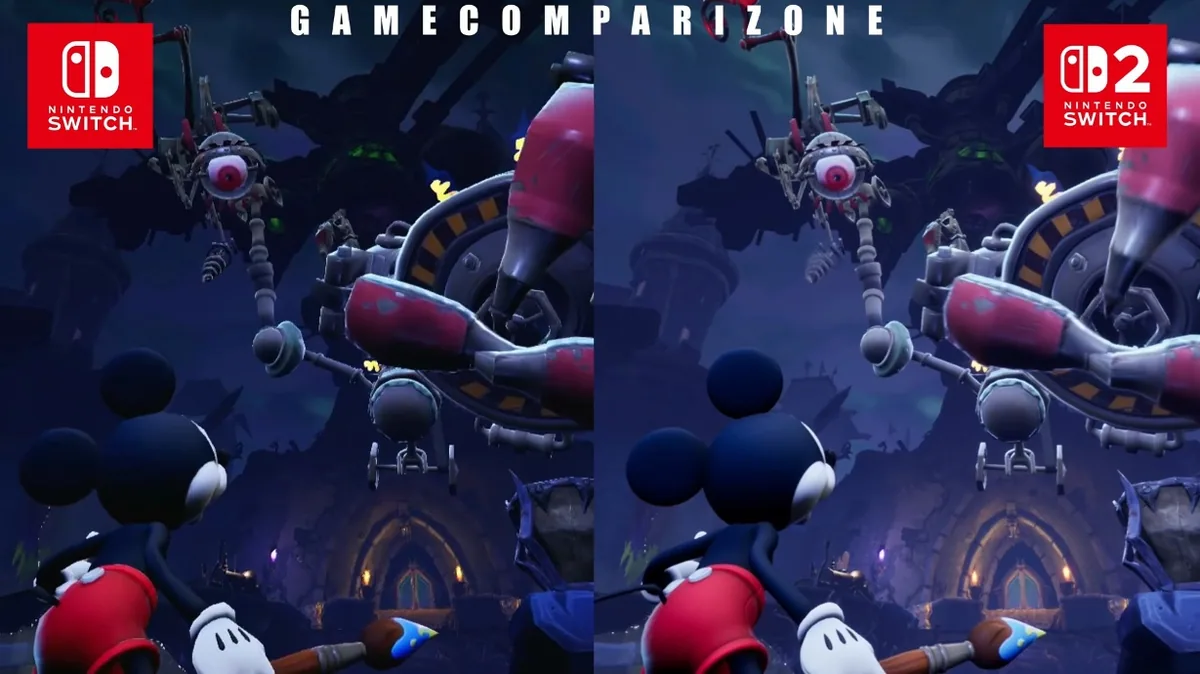 epic mickey rebrushed shows switch 2 graphics edge