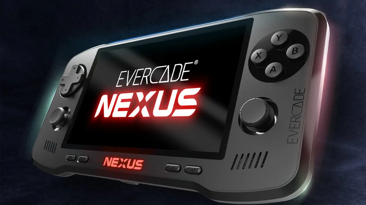 evercade nexus offers 750 retro games in one handheld