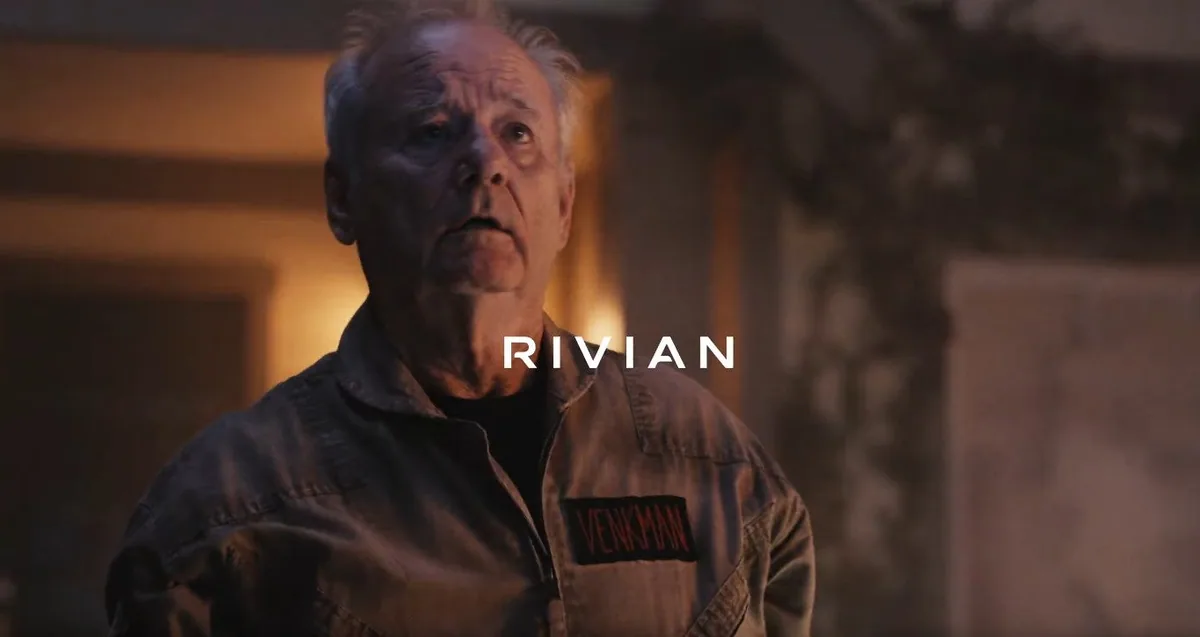 bill murray appears in rivian ad as ghostbuster