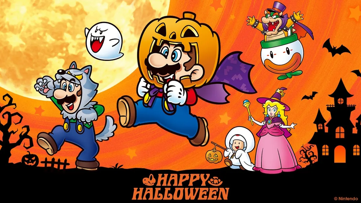 nintendo lists halloween games for switch and switch 2